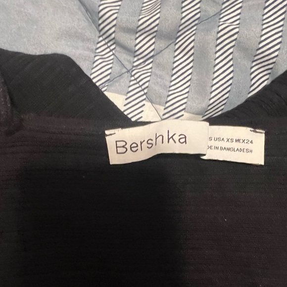 BERSHKA BABY DOLL BODY CON DRESS XS KNITTED - Picture 3 of 4